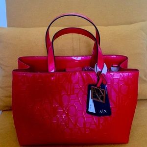 Armani Echange Satchel bag, brand-new, never carried.l